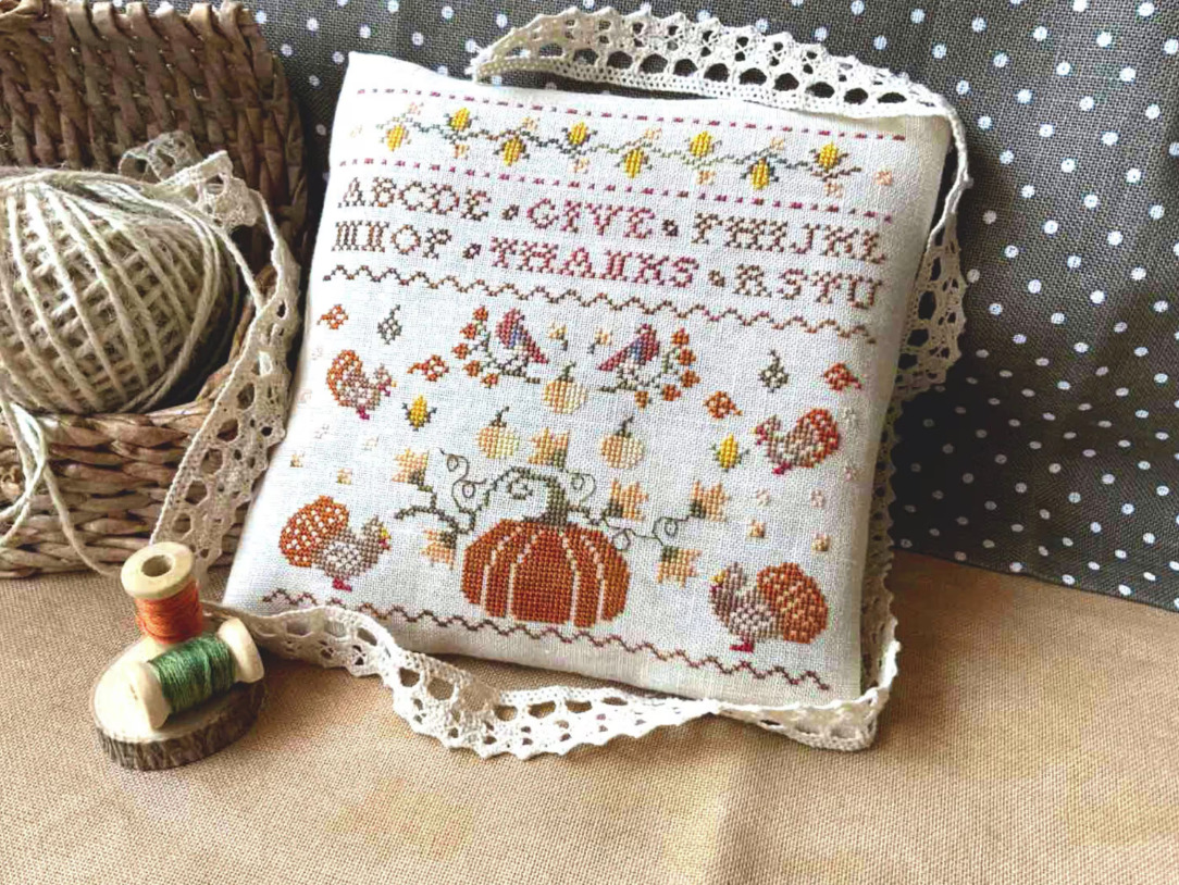 Give Thanks - PDF Cross Stitch Pattern