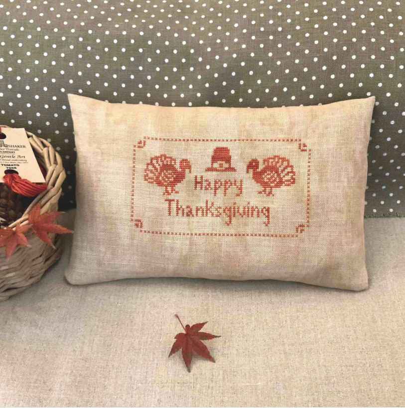 Happy Thanksgiving - PDF Cross Stitch Pattern