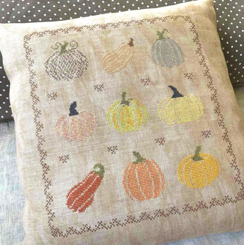Shades of Pumpkins - Cross Stitch Pattern