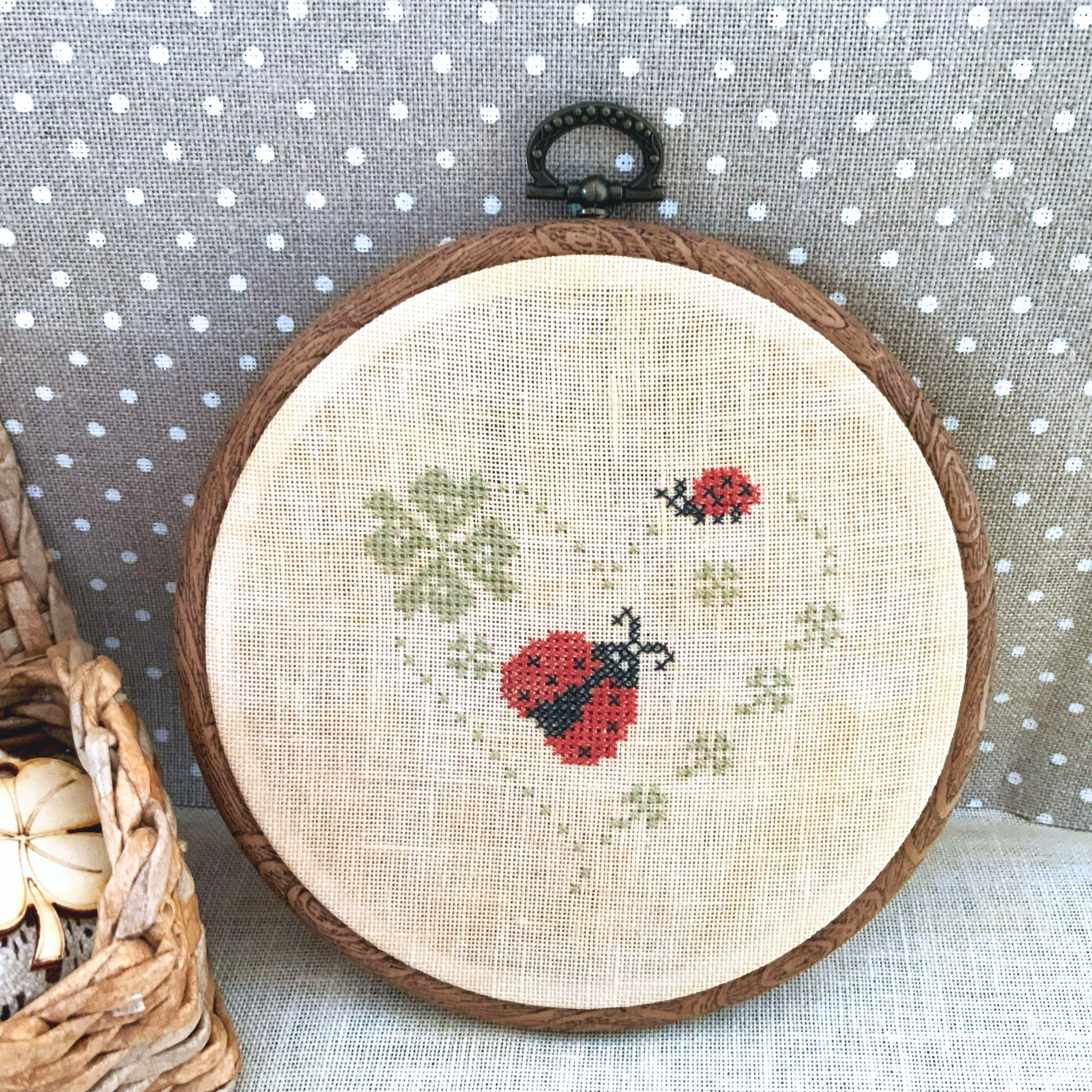 Lucky Heart- Cross Stitch Pattern