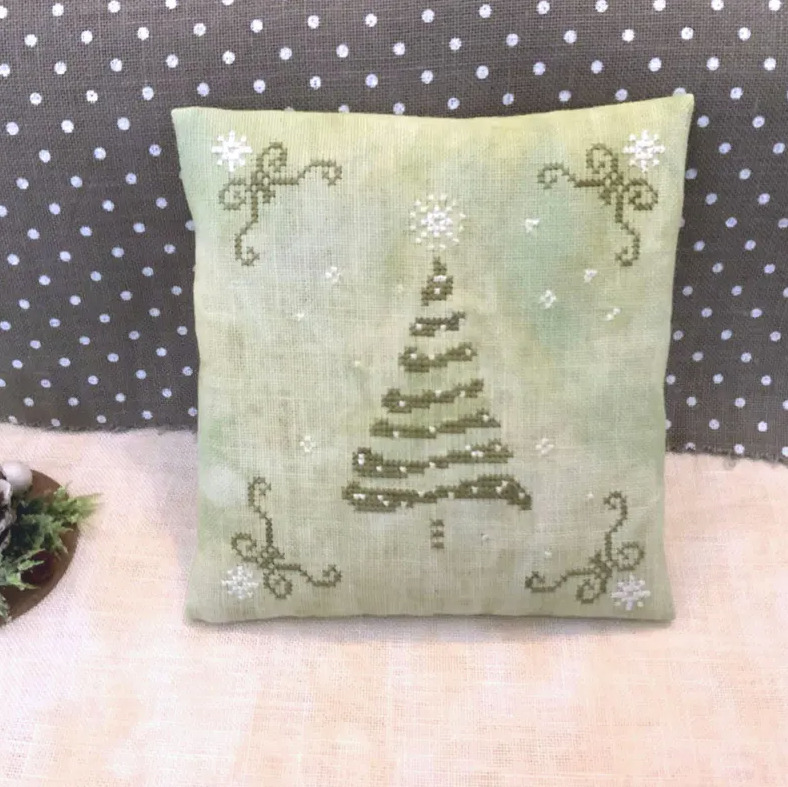 Frosted Pine - Christmas PDF Cross Stitch Pattern