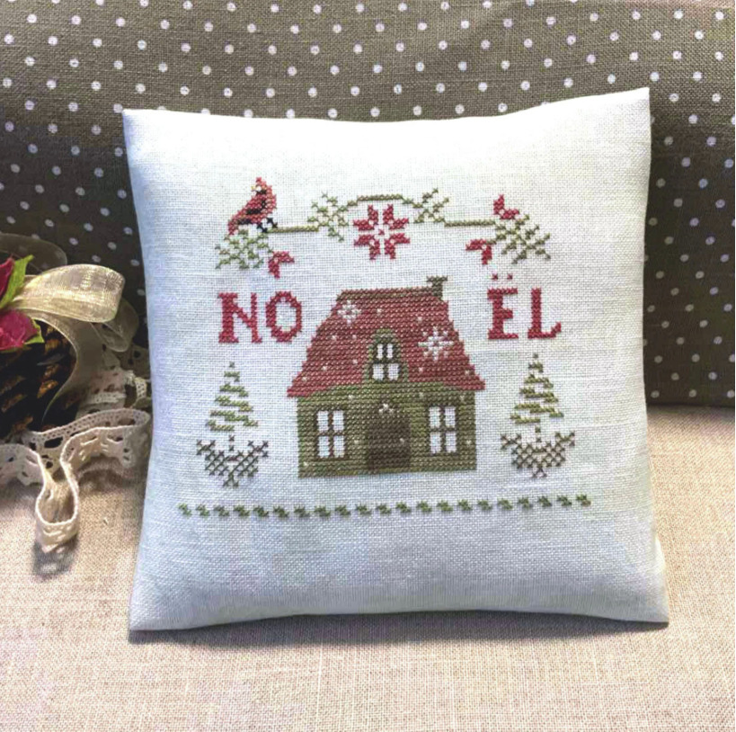 Noel - Christmas PDF Cross Stitch Pattern