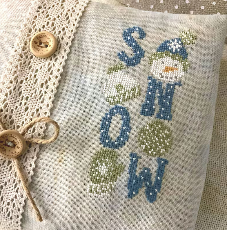 Snowy Dreams - Christmas PDF Cross Stitch Pattern
