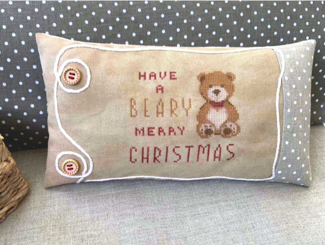 Teddy Bear - Christmas Cross Stitch Pattern