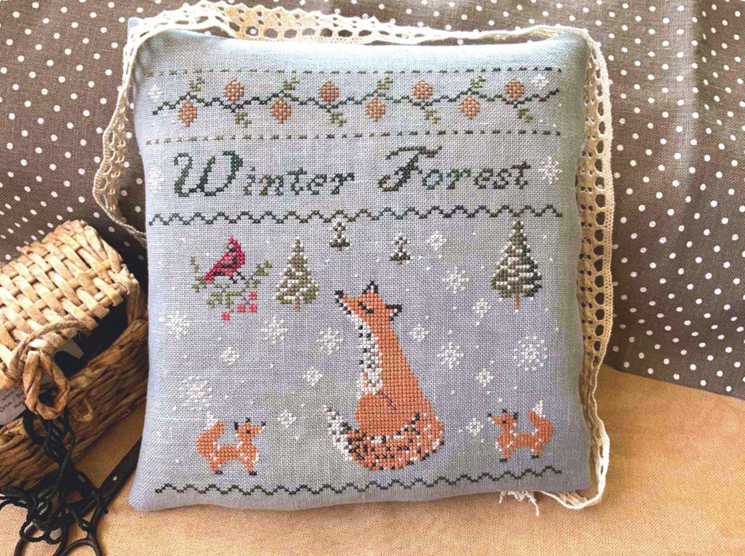 Winter Forest - Christmas Cross Stitch Pattern