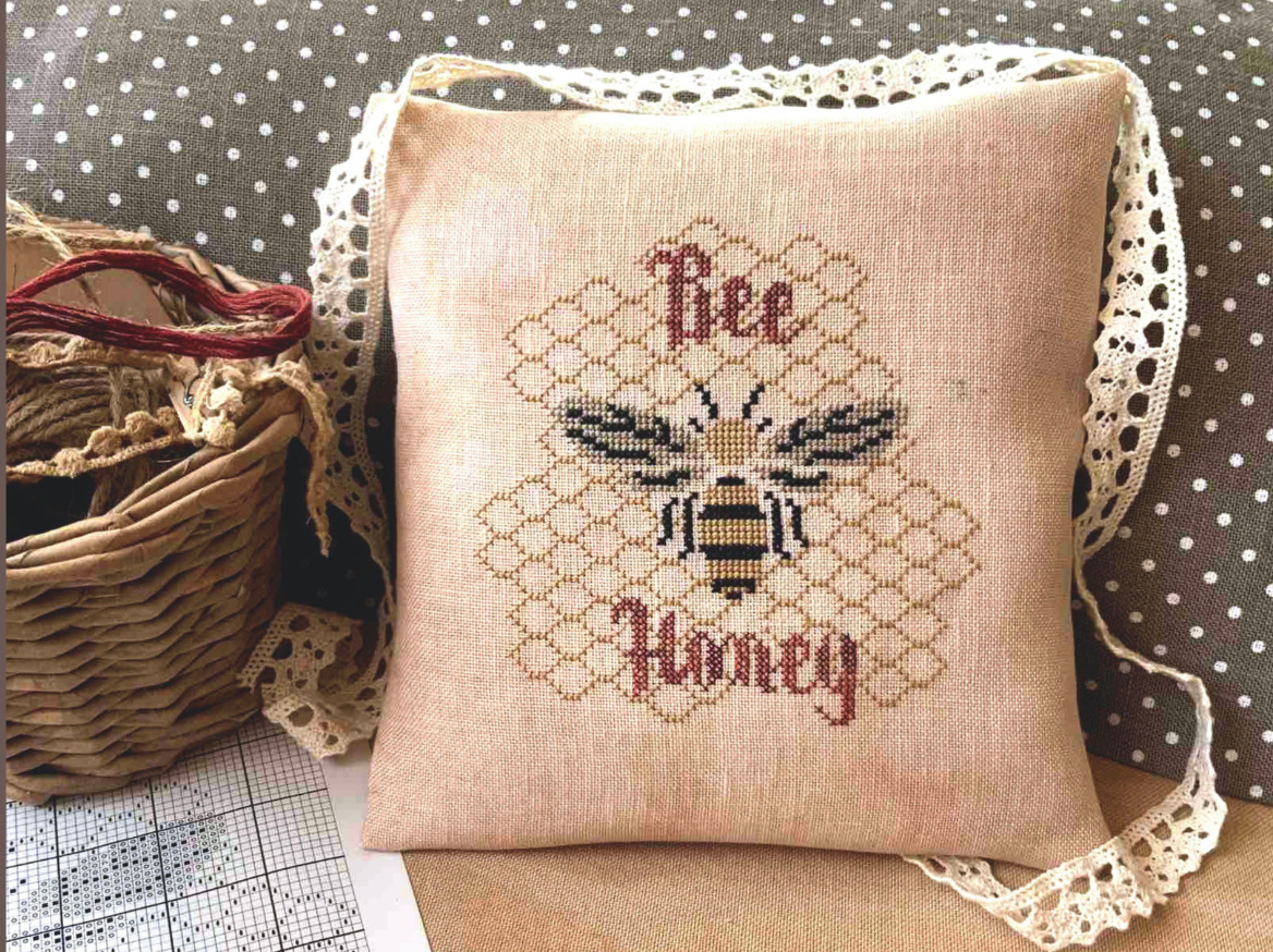 Bee Honey - Cross Stitch Pattern