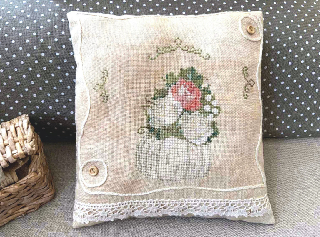 White Pumpkin - Thanksgiving Cross Stitch Pattern