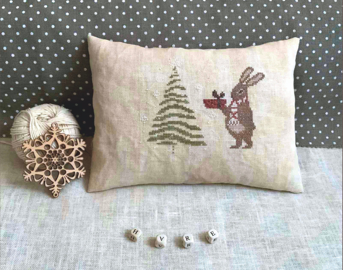 Christmas Hare - Cross Stitch Pattern