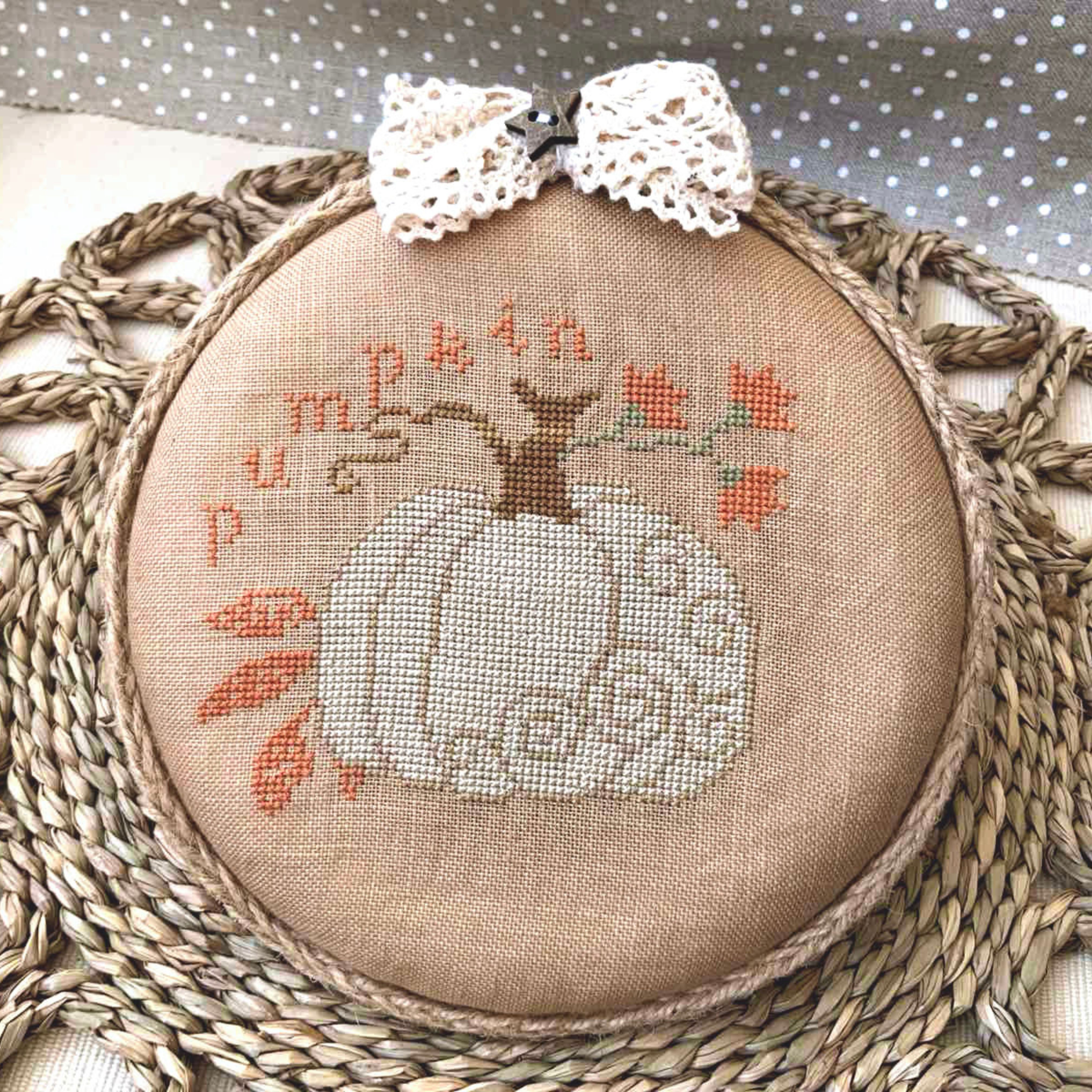 Pumpkin Stitchery - Cross Stitch Pattern