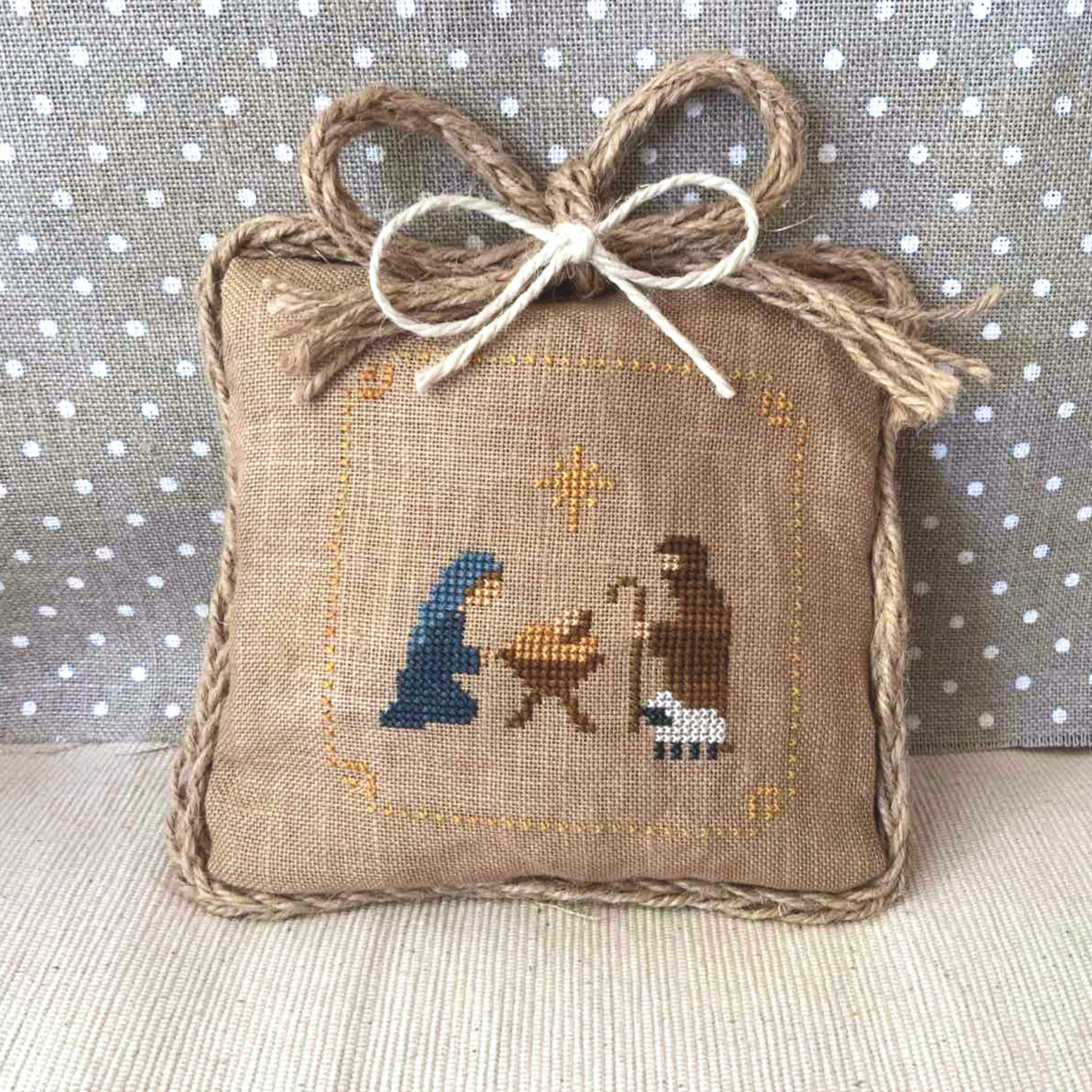 Silent Night Nativity - Christmas Cross Stitch Pattern