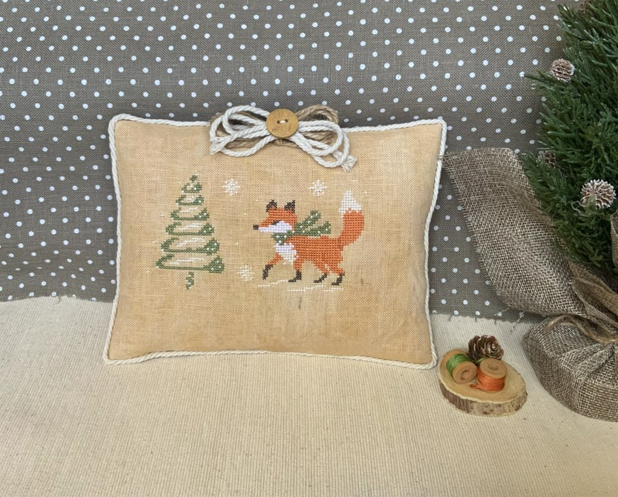 The Festive Fox - Christmas Cross Stitch Pattern
