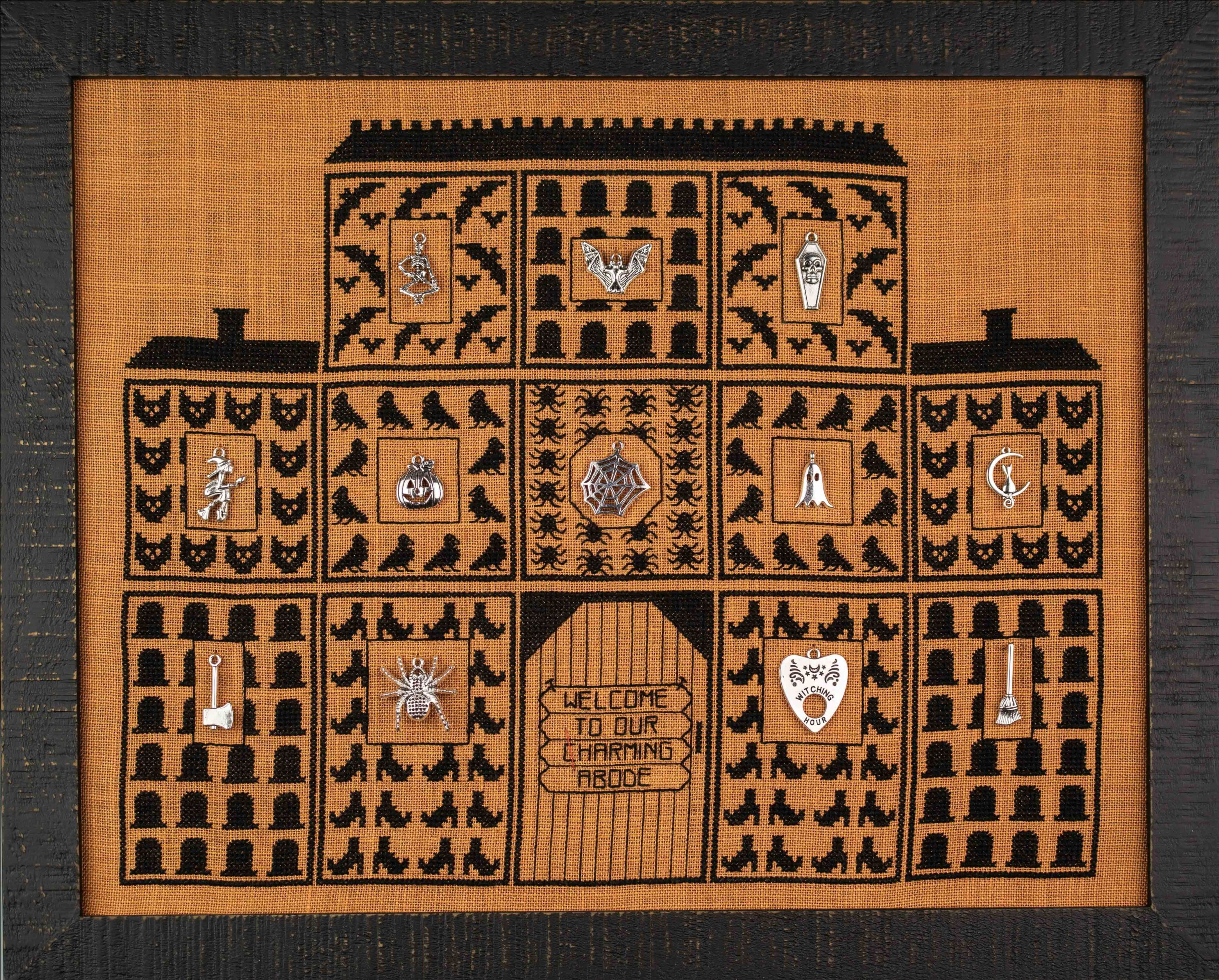 Charming Abode - Halloween Cross Stitch Pattern