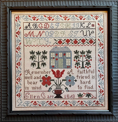 Ellen Carr Sampler - Cross Stitch Pattern