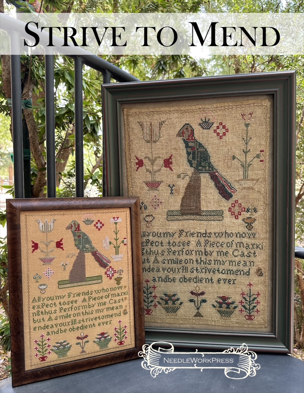 Strive to Mend - Cross Stitch Pattern