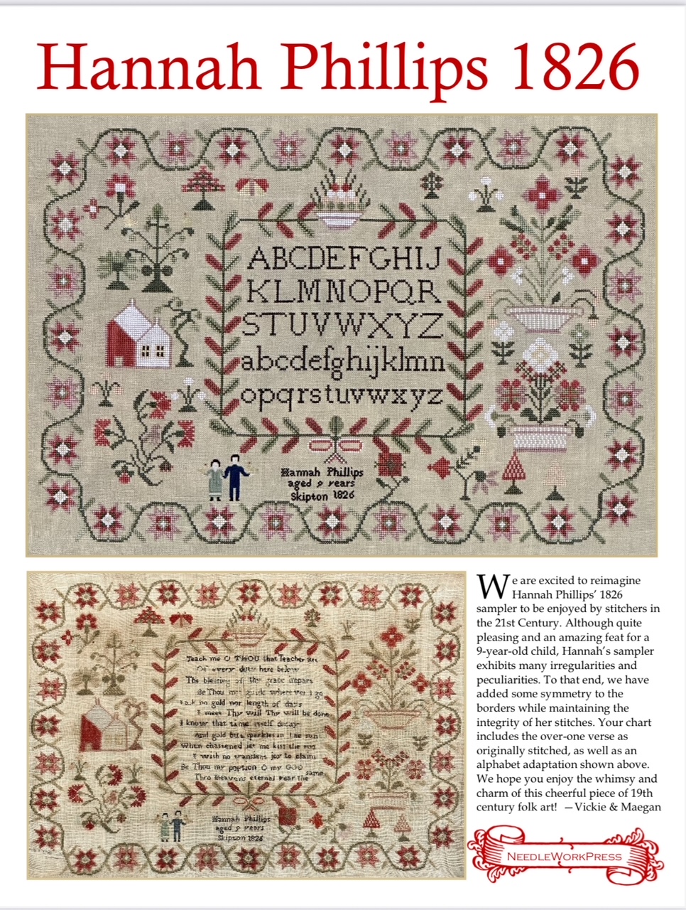 Hannah Phillips - Cross Stitch Pattern