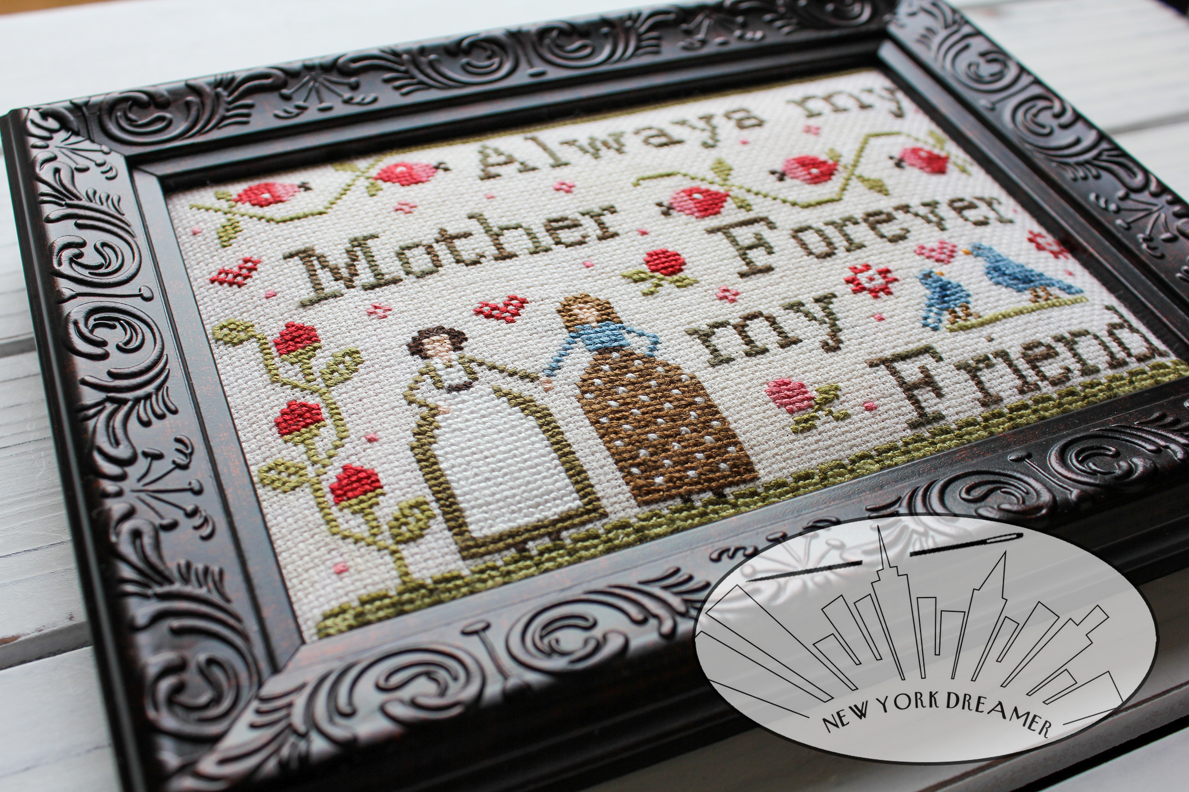 My Mother My Friend - Cross Stitch Pattern