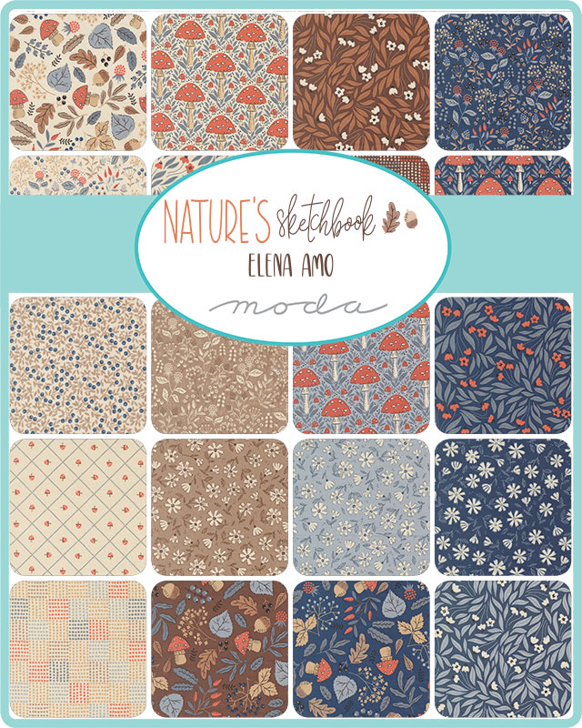 Natures Sketchbook - Layer Cake