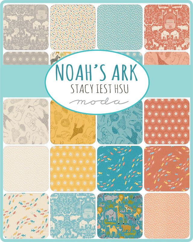 Noahs Ark Hope Sky - Quilt Fabric