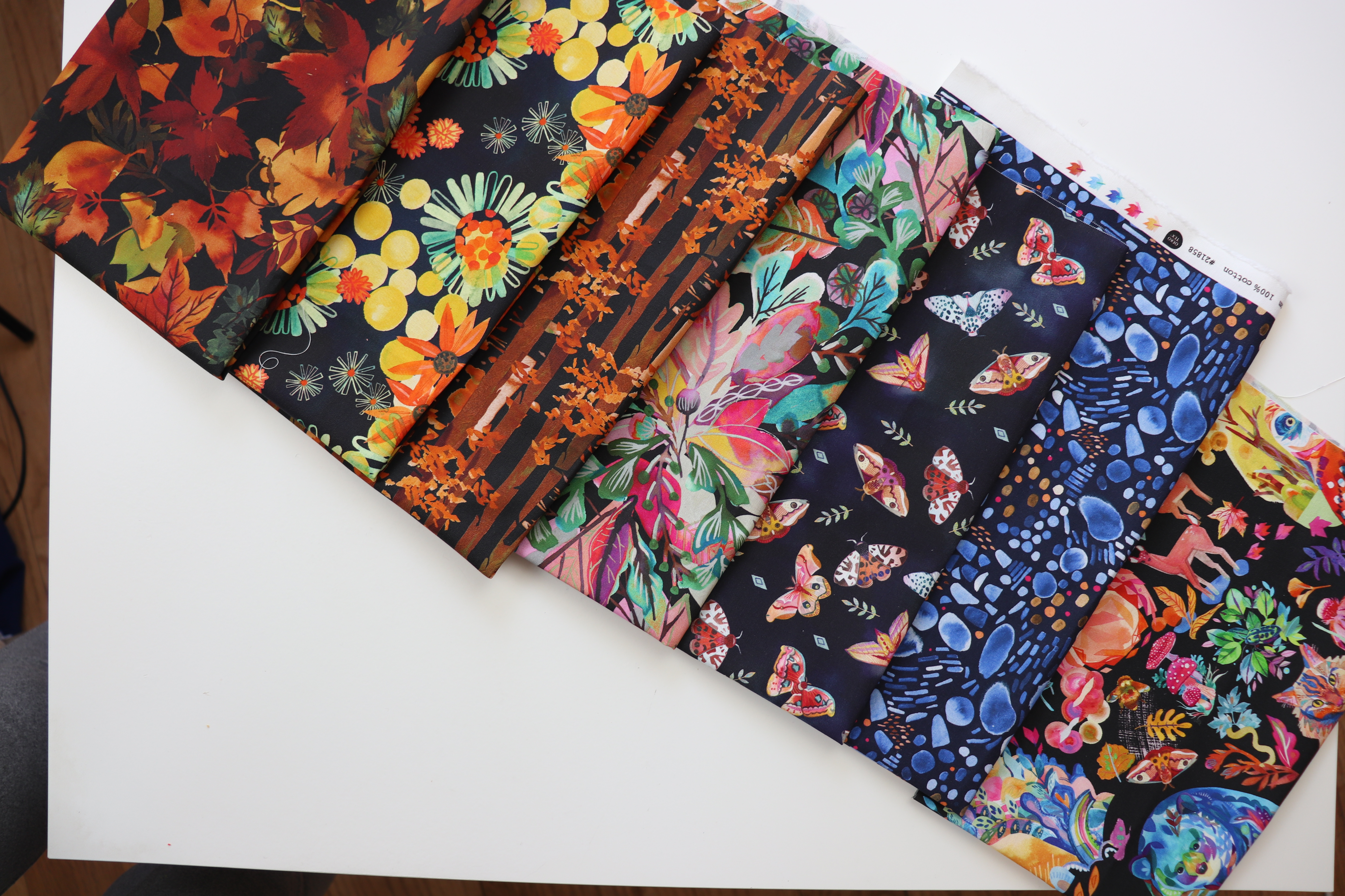 Northern Brights Night Sky - Quilt Panel