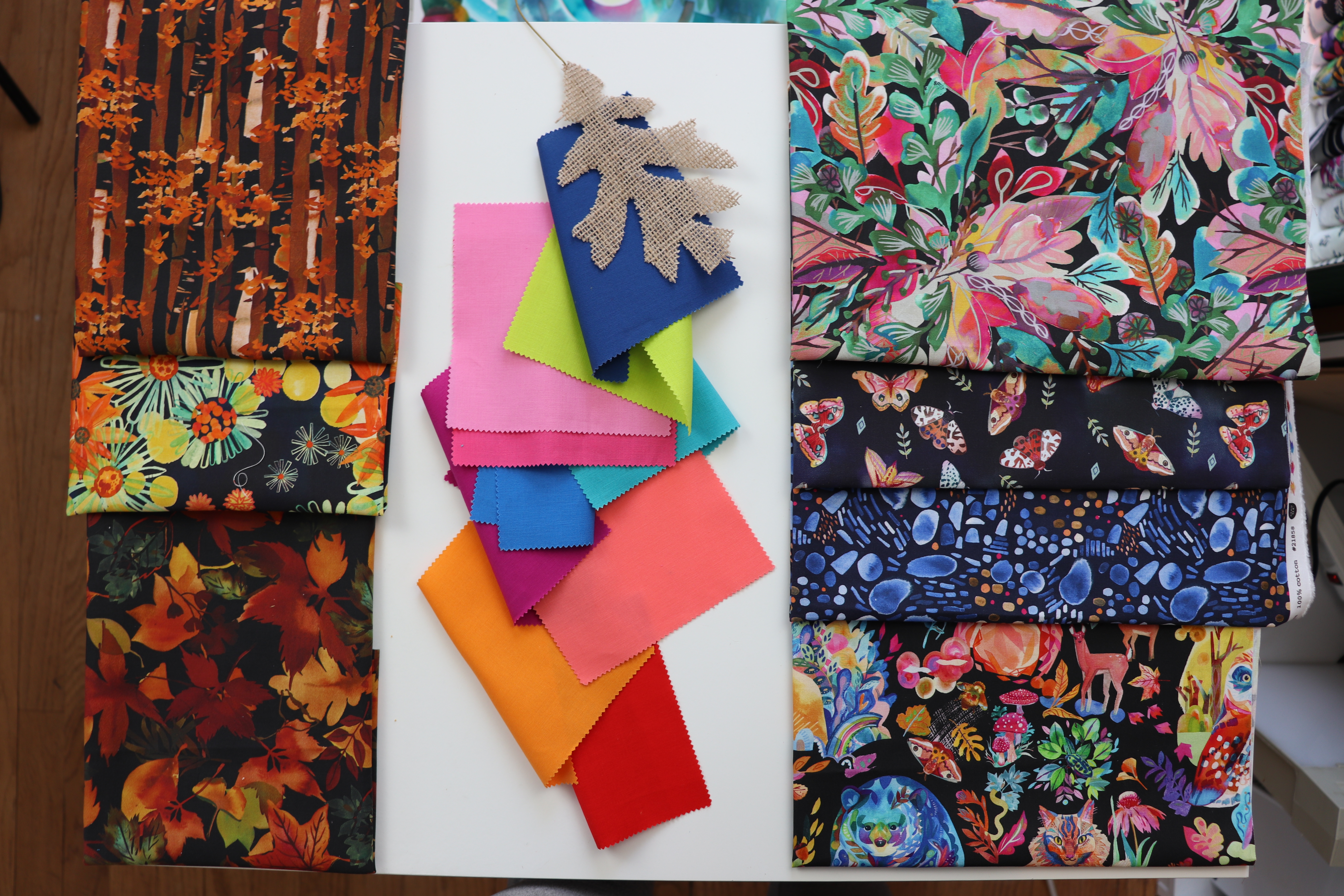 Northern Brights Night Sky - Quilt Panel