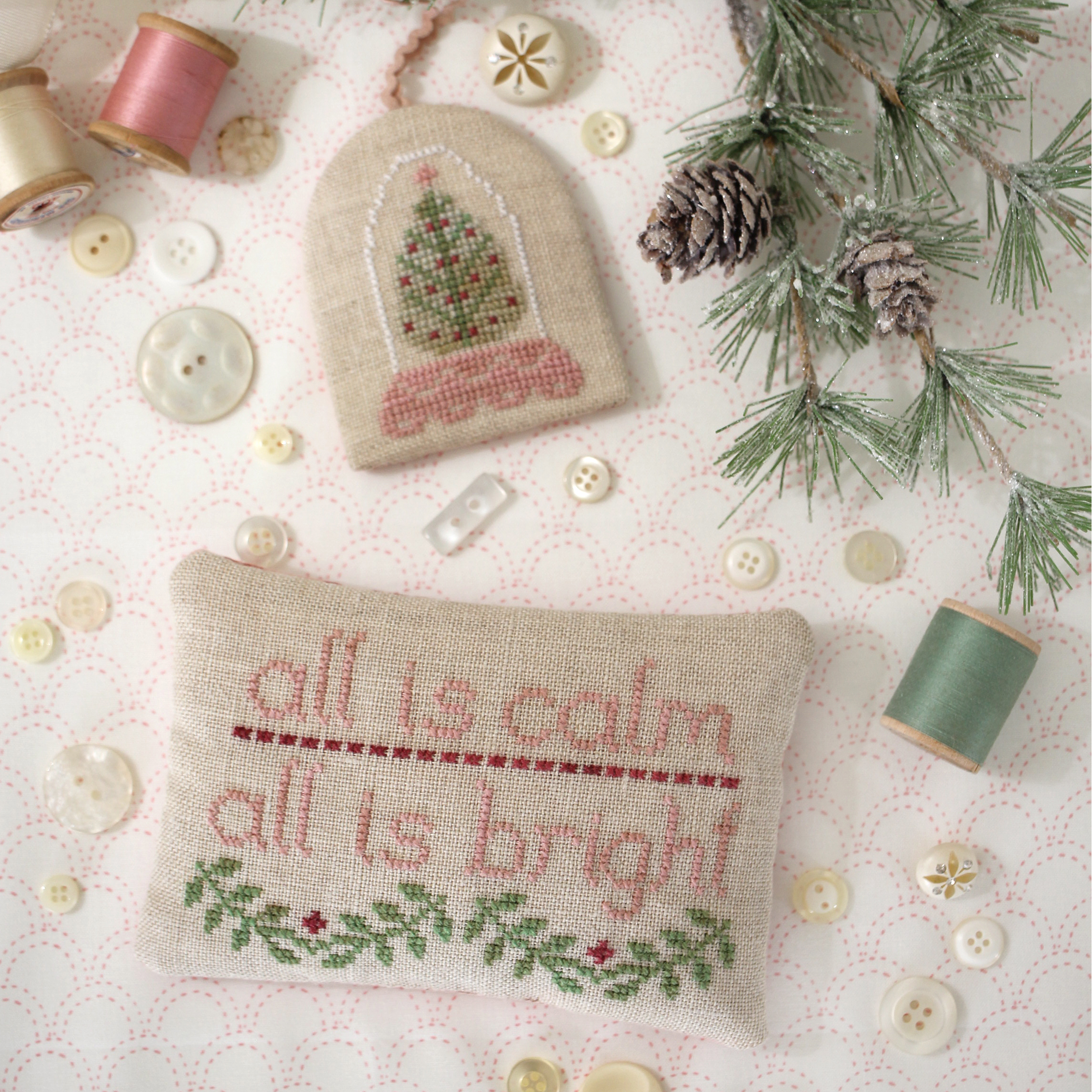 All Is Calm - Cross Stitch Pattern