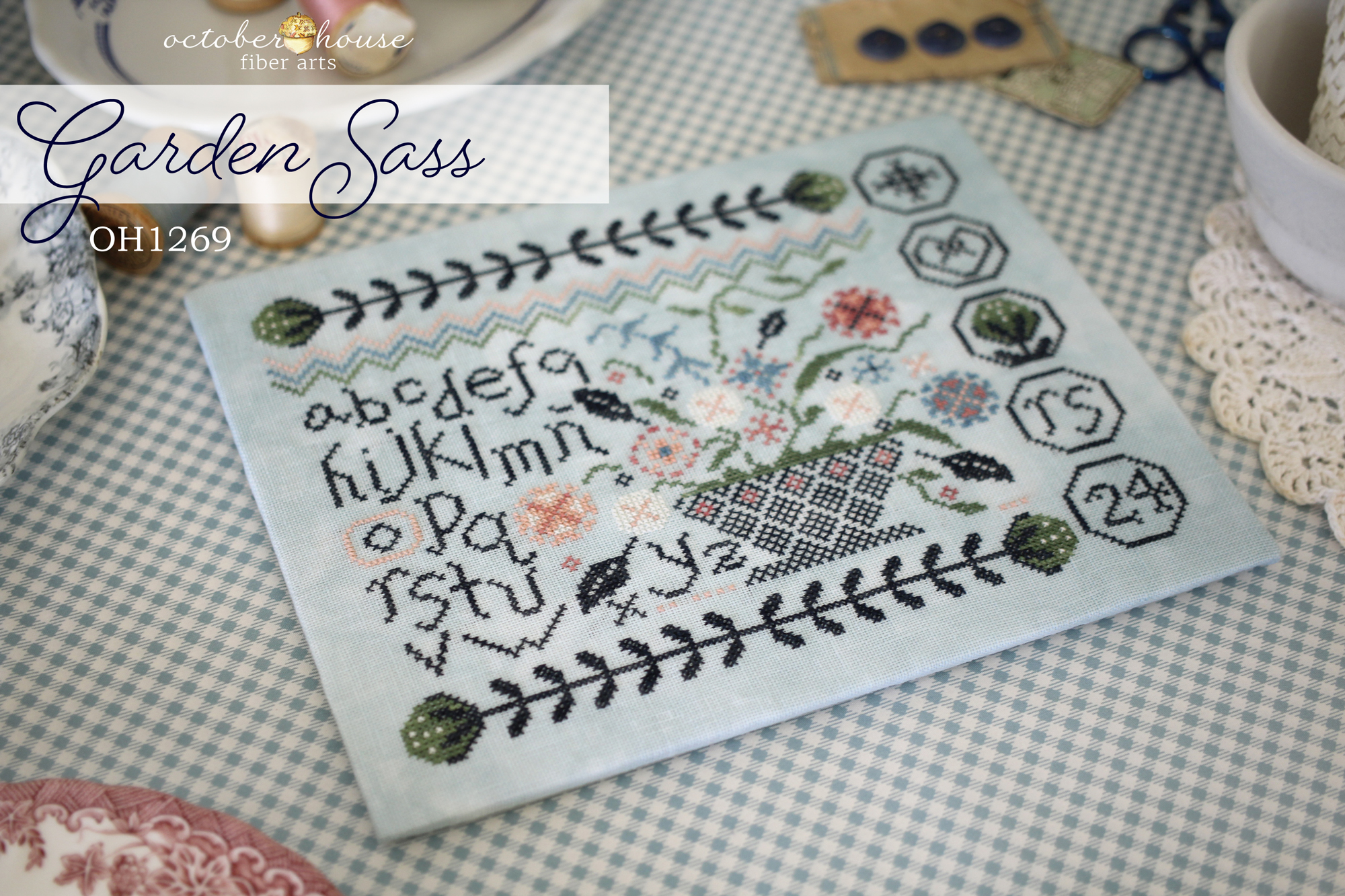 Garden Sass - Cross Stitch Pattern
