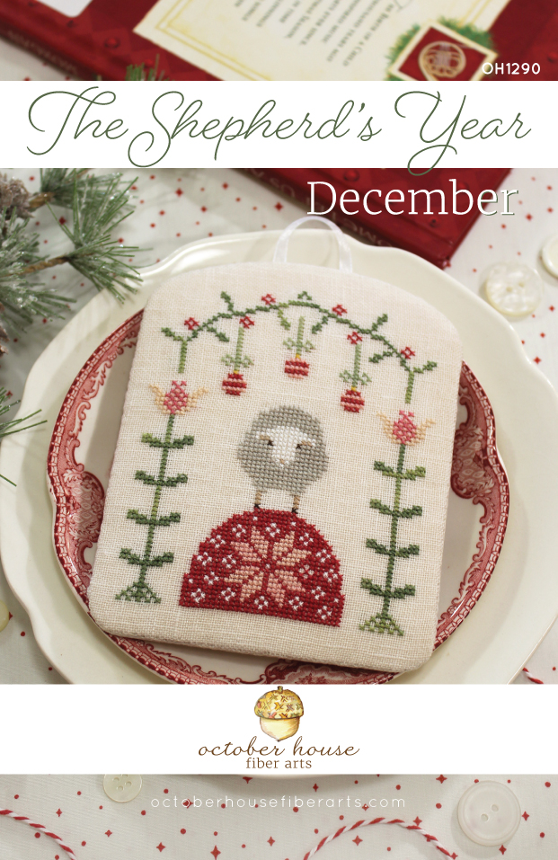 The Shepherd's Year - December - Cross Stitch Pattern