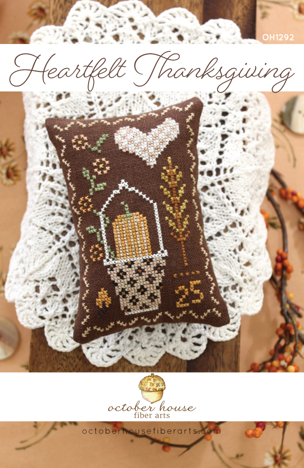 Heartfelt Thanksgiving - Cross Stitch Pattern
