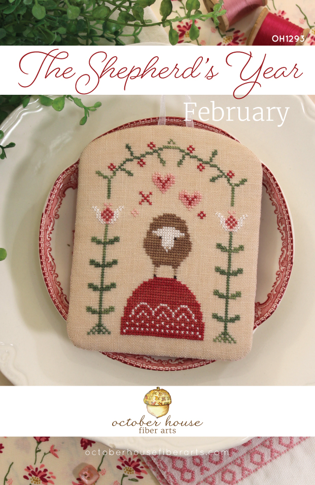 The Shepherd's Year - February - Cross Stitch Pattern