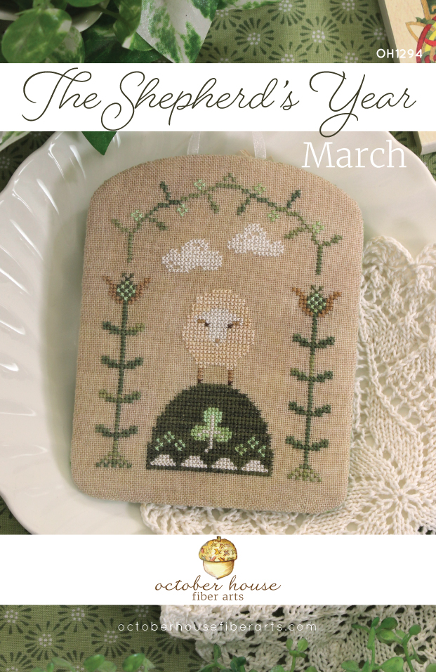 The Shepherd's Year - March - Cross Stitch Pattern