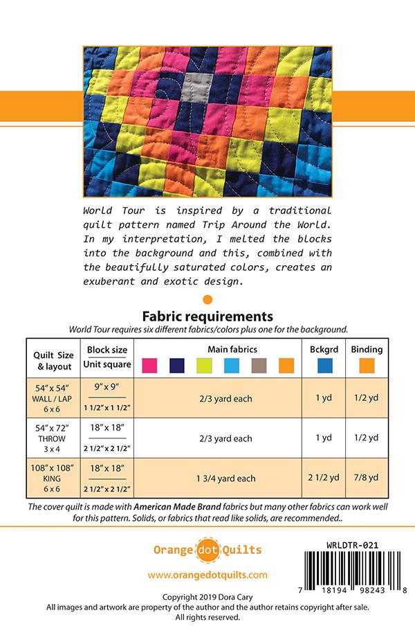 World Tour - Quilt Pattern