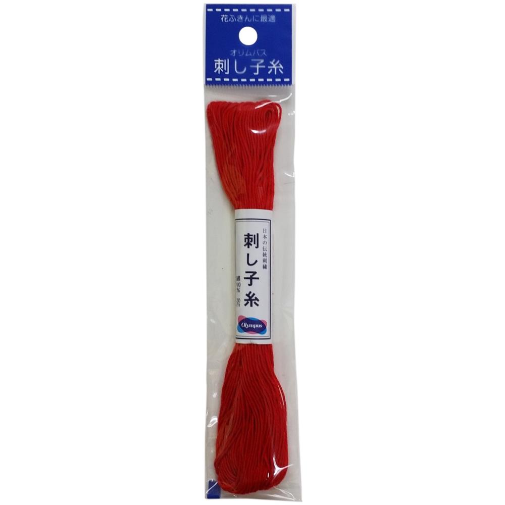 Rose Red - Olympus Sashiko Cotton Thread