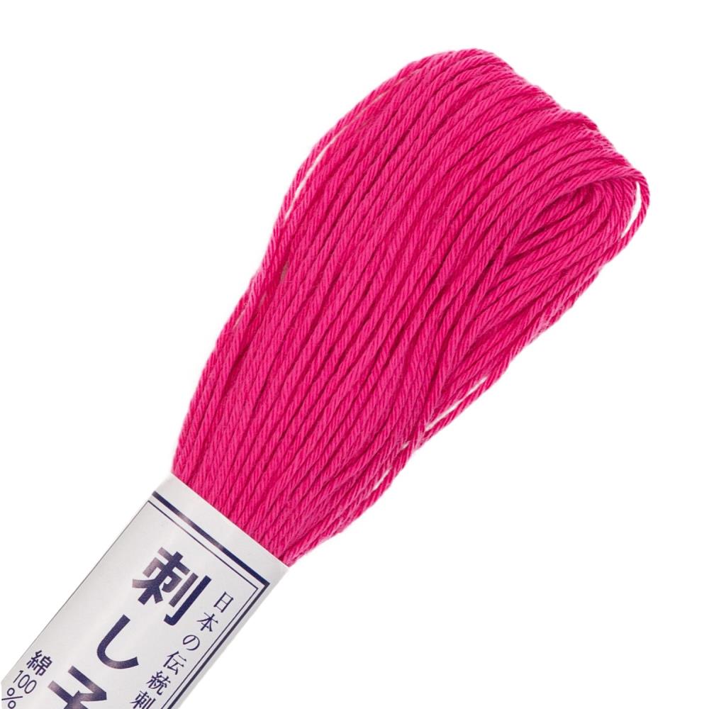 Olympus Sashiko Cotton Thread - Hot Pink