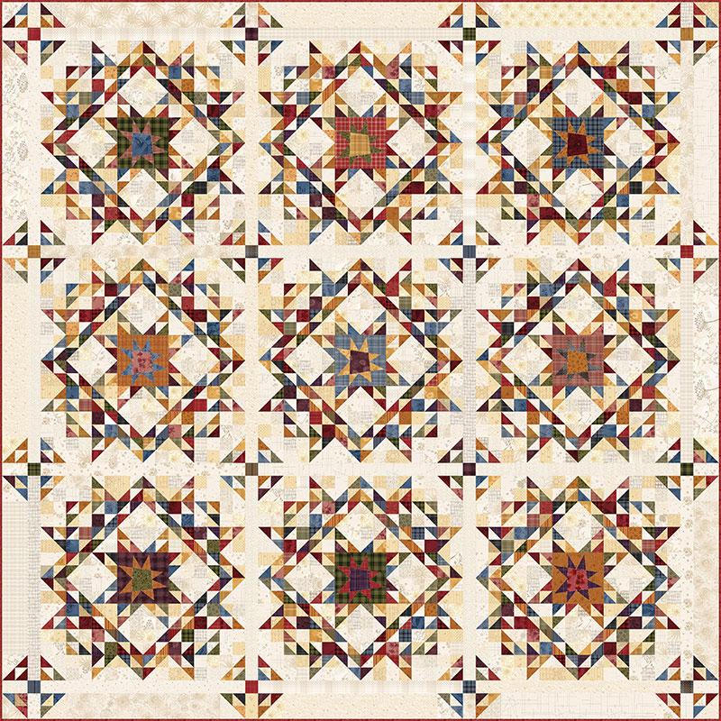 Count Your Crazy Lucky Stars - Quilt Pattern