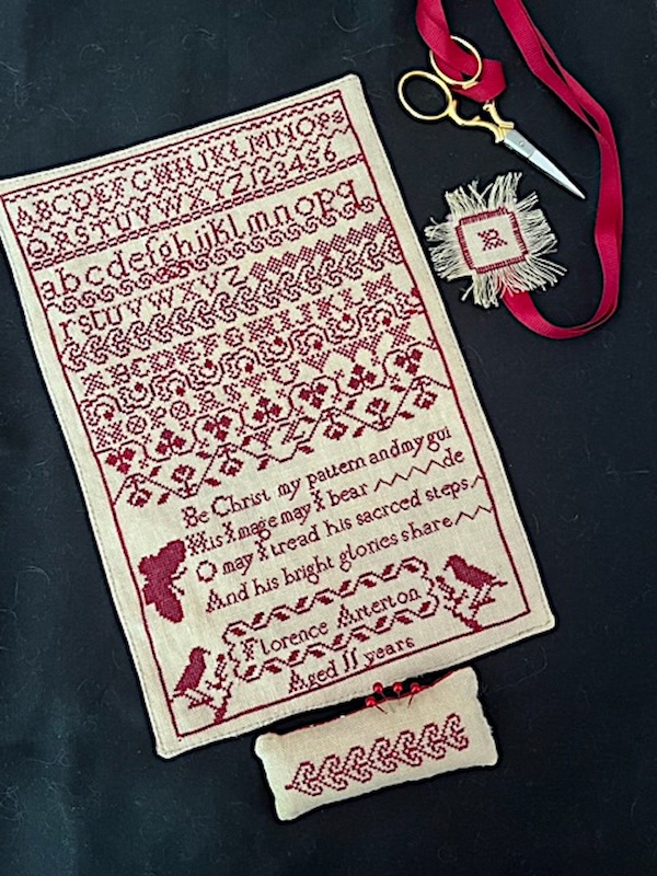 Florence Arterton and Accessories - Cross Stitch Pattern