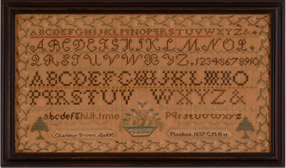 Charlotte Sweet - 1837 - Cross Stitch Pattern