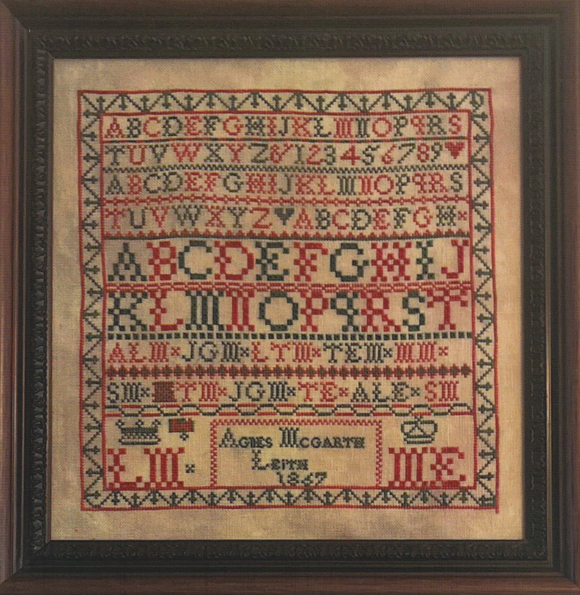 Ann Hookham - 1824 - Cross Stitch Pattern