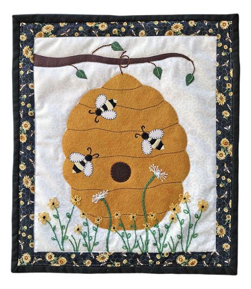 Beehive Wall Hanging Pattern