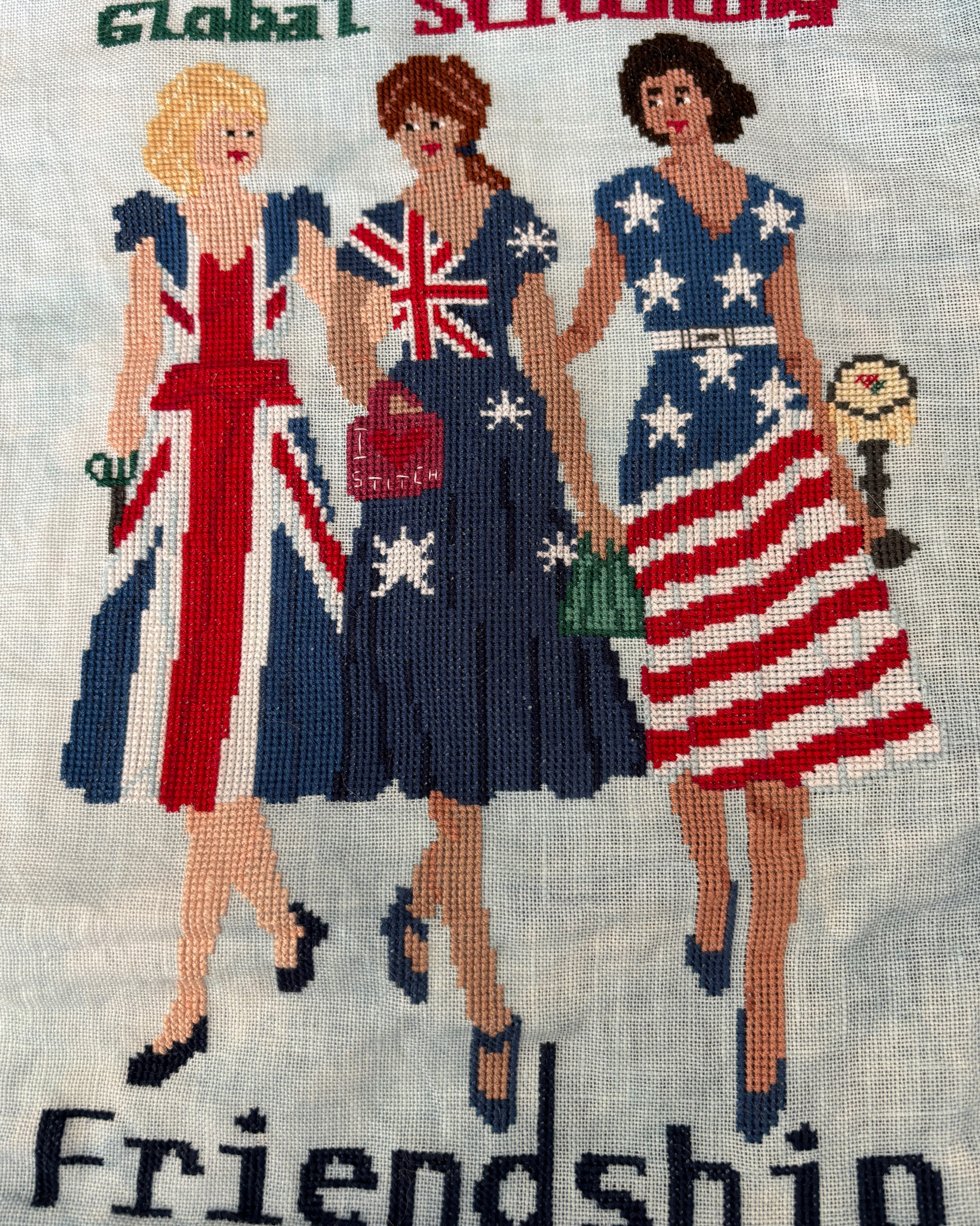 Global Stitching Friendship - Cross Stitch Pattern