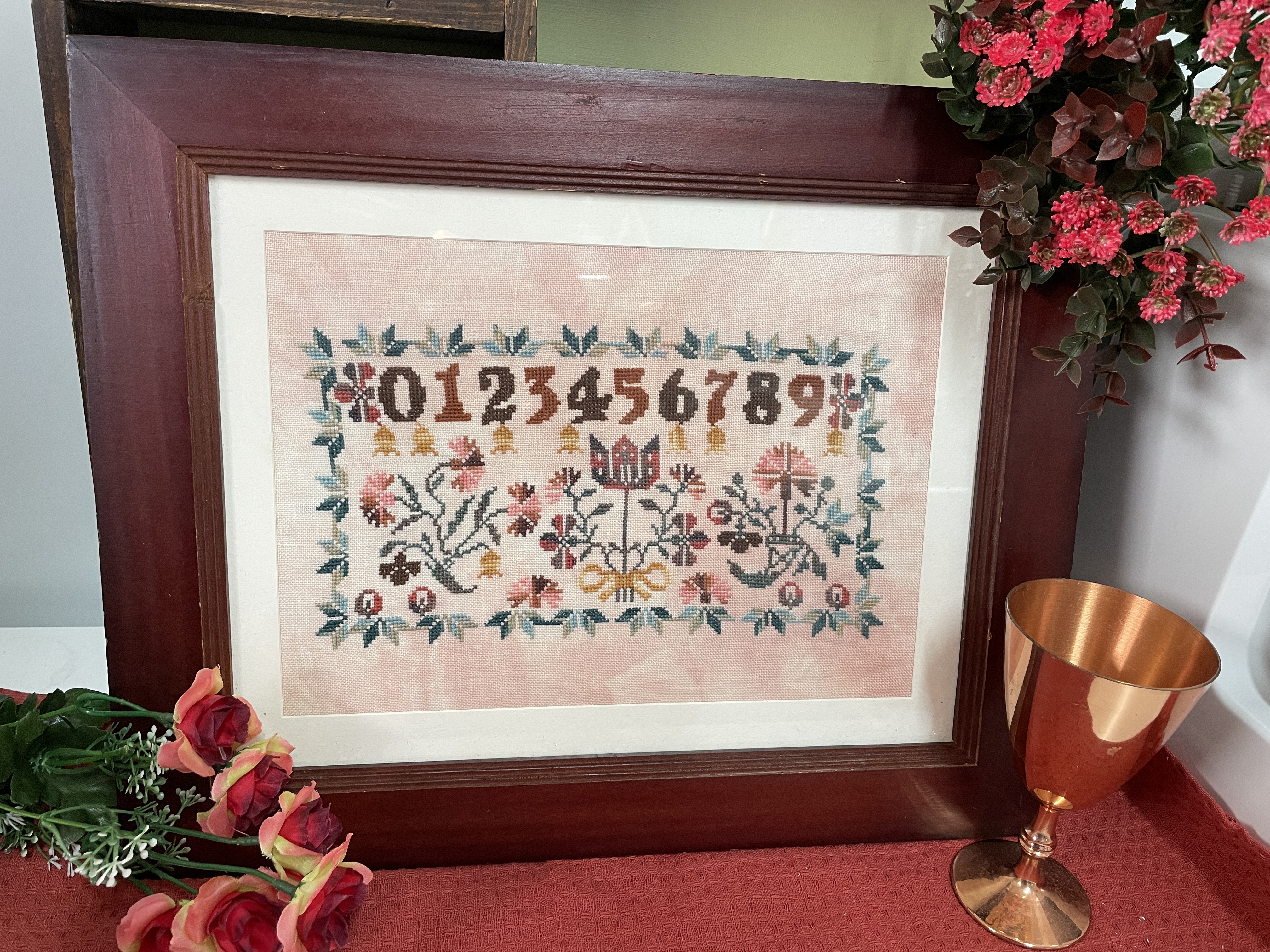 Number Sampler - Cross Stitch Pattern