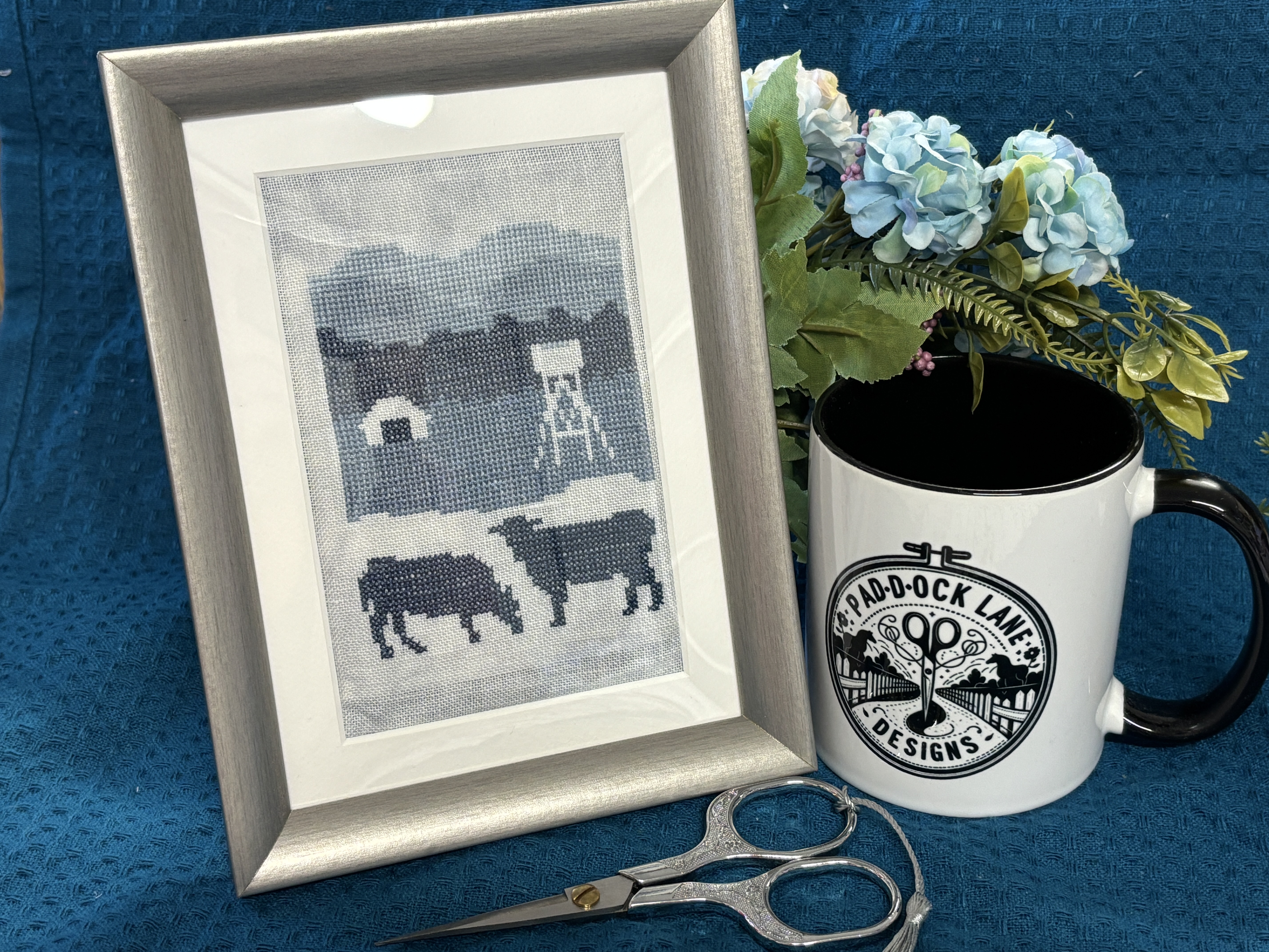 Winter Farm - Cross Stitch Pattern