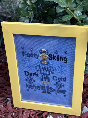 Winter Blues - Cross Stitch Pattern