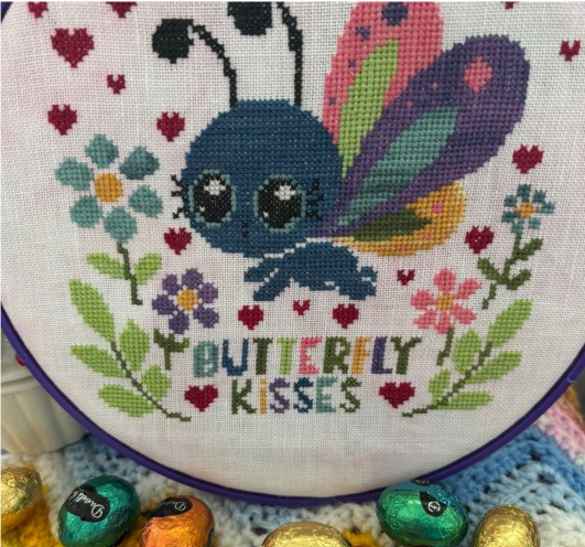 Butterfly Kisses - Cross Stitch Pattern