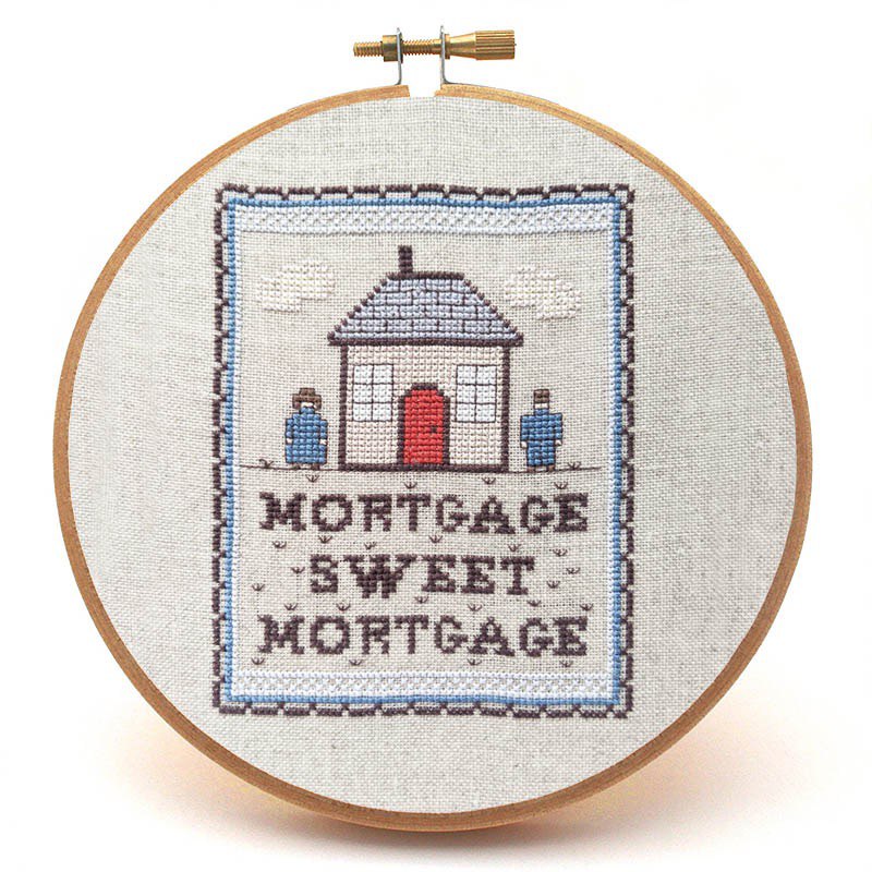 Mortgage Sweet Mortgage - Cross Stitch Pattern