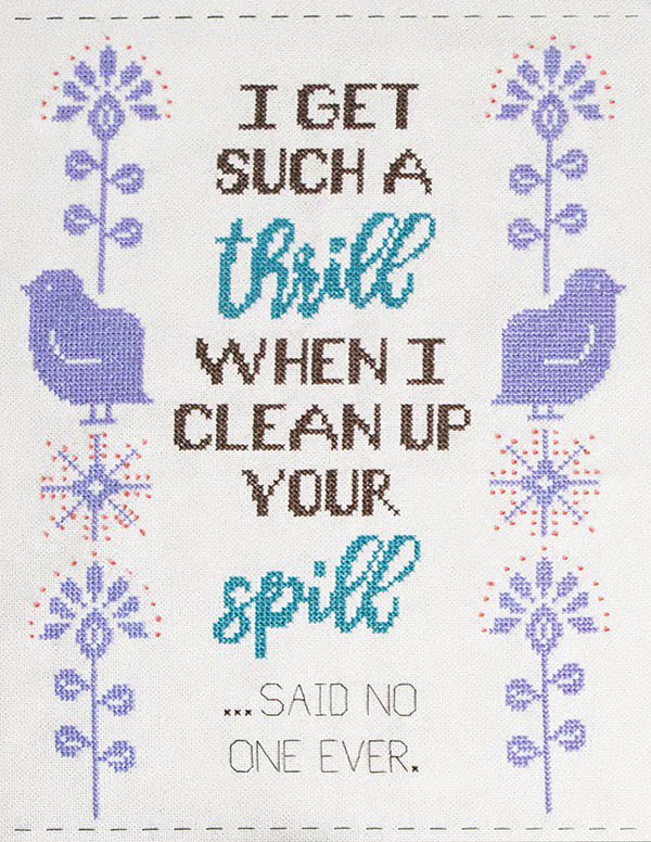Thrills & Spills - Cross Stitch Pattern