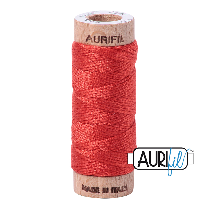 Aurifloss Thread Light Red Orange 2277