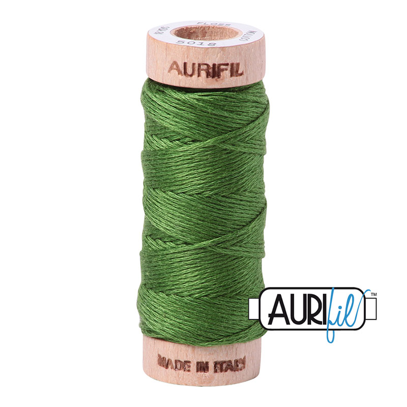 Aurifloss Thread Military Green 5018