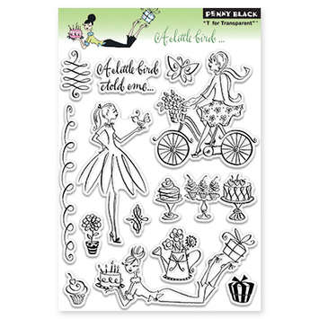 A Little Bird - Clear Stamp