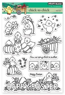 Chick To Chick (Easter) - Clear Stamp