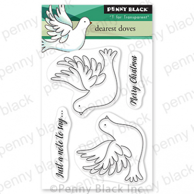Dearest Doves - Christmas Clear Stamp